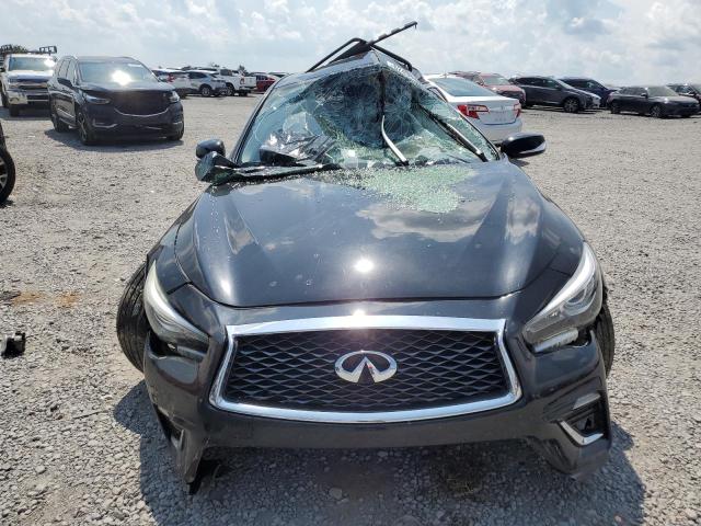 JN1EV7AR3JM441454 - 2018 INFINITI Q50 LUXE BLACK photo 5