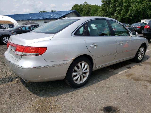 KMHFC46F37A243600 - 2007 HYUNDAI AZERA SE SILVER photo 3