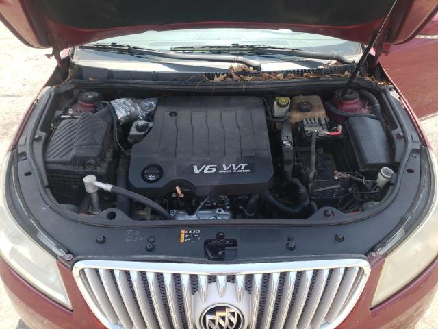 1G4GE5ED6BF321366 - 2011 BUICK LACROSSE CXS Կարմիր լուսանկար 11