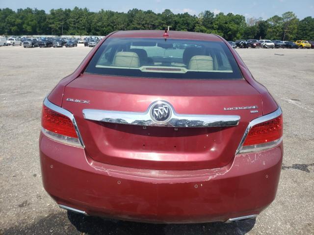 1G4GE5ED6BF321366 - 2011 BUICK LACROSSE CXS Կարմիր լուսանկար 6