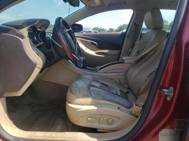 1G4GE5ED6BF321366 - 2011 BUICK LACROSSE CXS Կարմիր լուսանկար 7