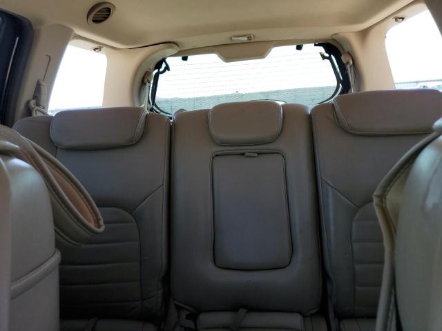 5N1AR18U96C621313 - 2006 NISSAN PATHFINDER LE BLACK photo 10