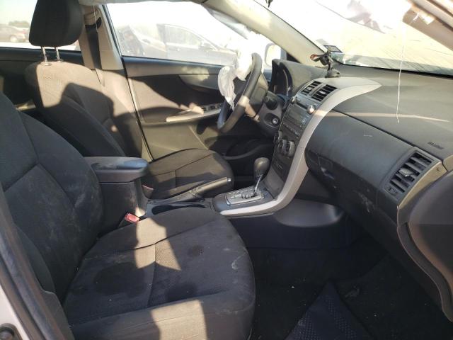 2T1BU4EE2BC748282 - 2011 TOYOTA COROLLA BASE SILVER photo 5