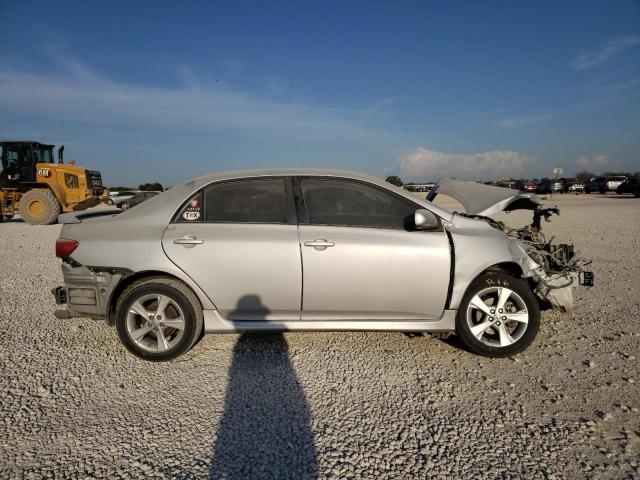 2T1BU4EE2BC748282 - 2011 TOYOTA COROLLA BASE SILVER photo 9