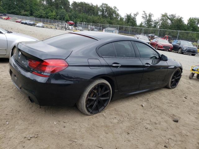 WBA6B8C57FD453783 - 2015 BMW 640 XI GRAN COUPE BLACK photo 3