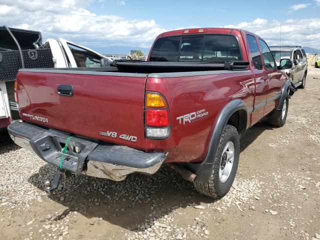 5TBBT441X1S208372 - 2001 TOYOTA TUNDRA ACCESS CAB Կարմիր լուսանկար 3
