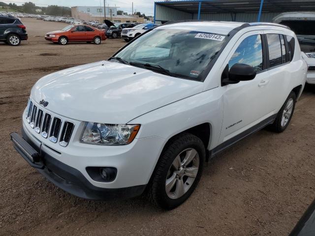 1C4NJDEB8DD280768 - 2013 JEEP COMPASS LATITUDE WHITE photo 1