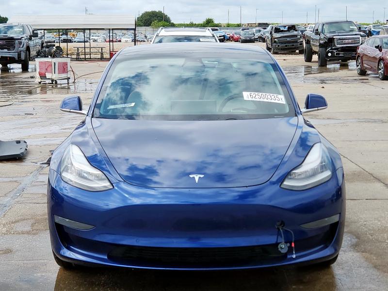 5YJ3E1EA3KF444838 - 2019 TESLA MODEL 3 ლურჯი ფოტო 5
