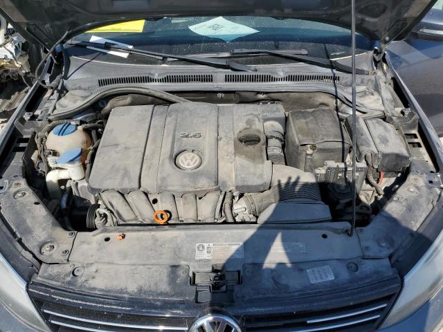 3VWDP7AJ2DM224013 - 2013 VOLKSWAGEN JETTA SE GRAY photo 11