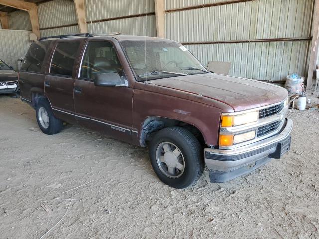 1GKEC13RXTJ724553 - 1996 GMC YUKON BURGUNDY photo 4