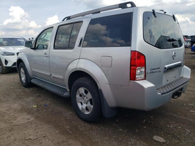 5N1AR18W15C789334 - 2005 NISSAN PATHFINDER LE SILVER photo 2
