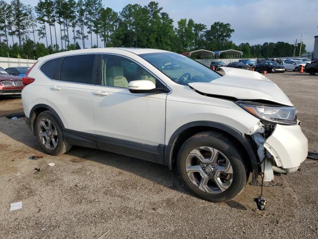 5J6RW1H85JL016145 - 2018 HONDA CR-V EXL WHITE photo 4