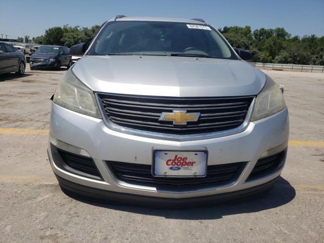 1GNKRFKD9FJ128247 - 2015 CHEVROLET TRAVERSE LS SILVER photo 5