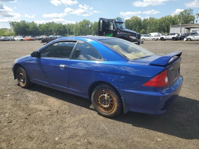 1HGEM22115L041319 - 2005 HONDA CIVIC DX VP Mavi foto 2