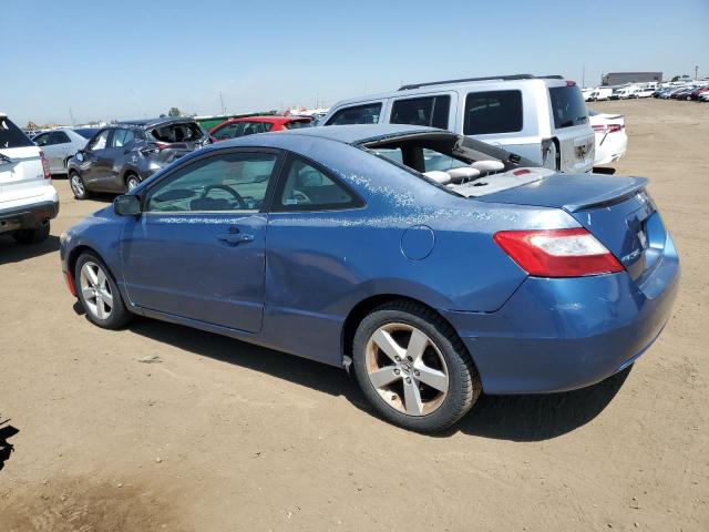 2HGFG11866H512013 - 2006 HONDA CIVIC EX BLUE photo 2