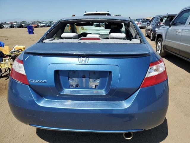 2HGFG11866H512013 - 2006 HONDA CIVIC EX BLUE photo 6