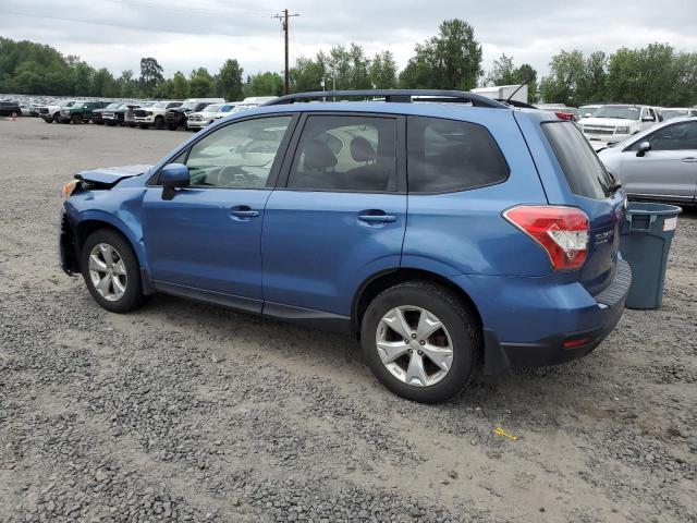 JF2SJADC4FH596774 - 2015 SUBARU FORESTER 2.5I PREMIUM 蓝色 照片 2