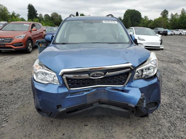 JF2SJADC4FH596774 - 2015 SUBARU FORESTER 2.5I PREMIUM 蓝色 照片 5