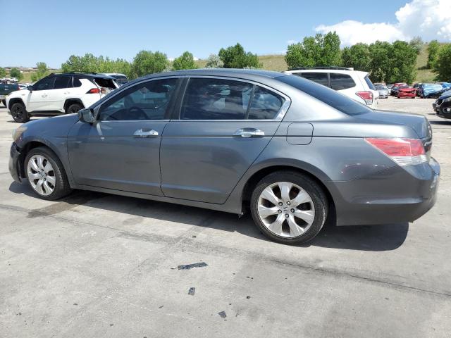 1HGCP36808A044871 - 2008 HONDA ACCORD EXL GRAY photo 2