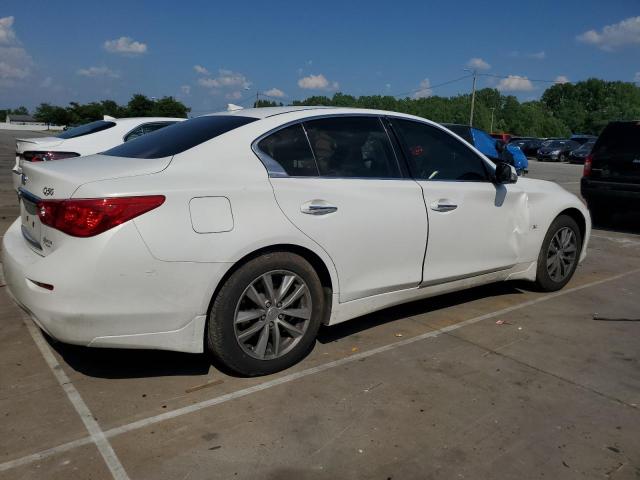 JN1BV7AR4EM689690 - 2014 INFINITI Q50 BASE Սպիտակ լուսանկար 3