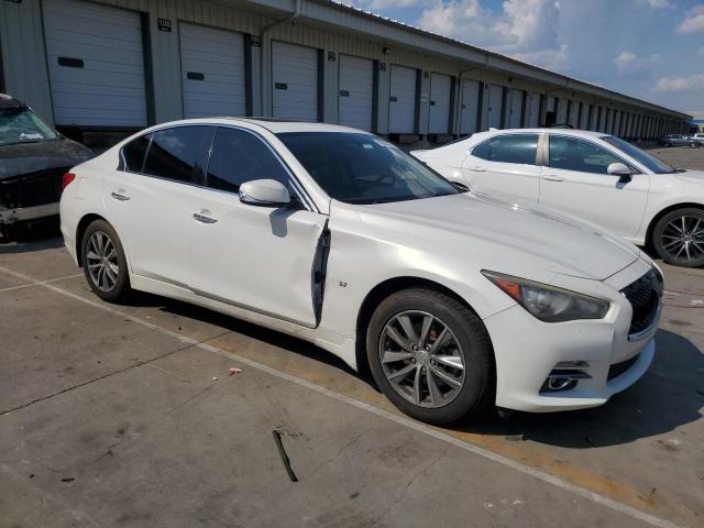 JN1BV7AR4EM689690 - 2014 INFINITI Q50 BASE Սպիտակ լուսանկար 4