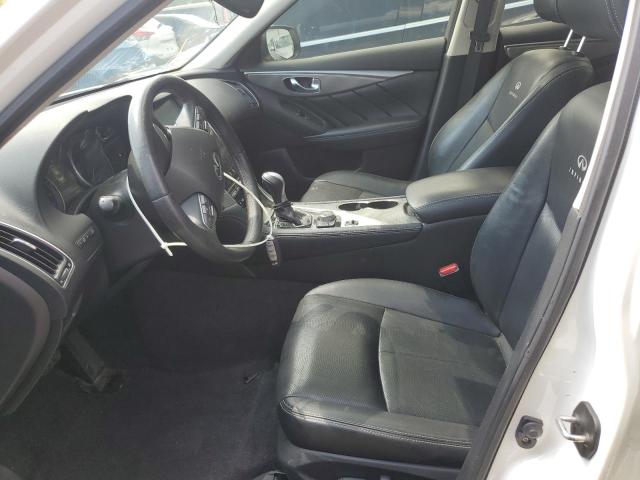 JN1BV7AR4EM689690 - 2014 INFINITI Q50 BASE Սպիտակ լուսանկար 7