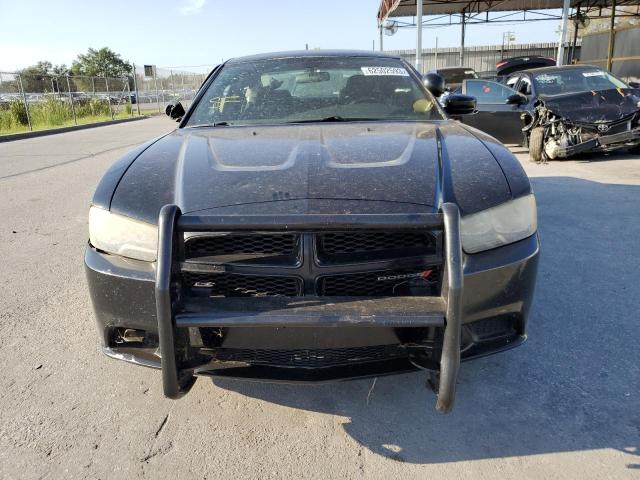 2C3CDXAT5DH716336 - 2013 DODGE CHARGER POLICE BLACK photo 5