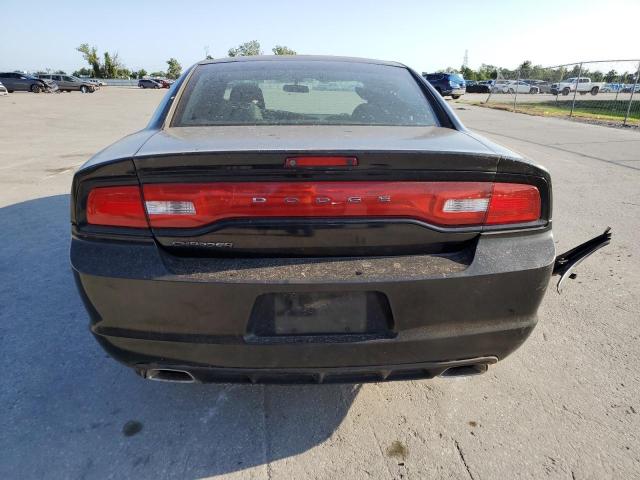 2C3CDXAT5DH716336 - 2013 DODGE CHARGER POLICE BLACK photo 6
