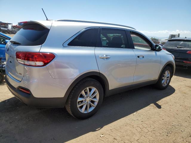 5XYPGDA32GG145099 - 2016 KIA SORENTO LX SILVER photo 3