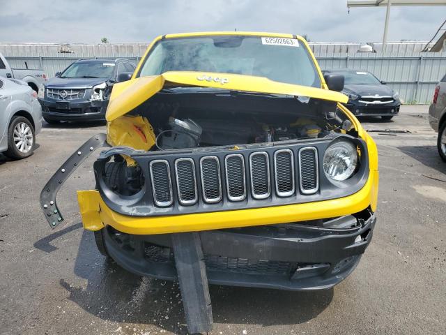 ZACCJBAT7GPE28246 - 2016 JEEP RENEGADE SPORT YELLOW photo 5