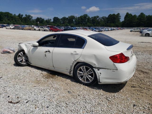 JN1DV6AR1BM451665 - 2011 INFINITI G25 WHITE photo 2