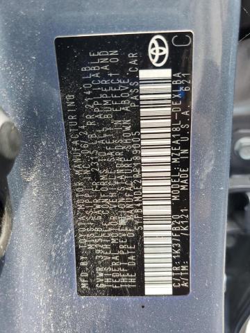 5YFB4MDE2RP189005 - 2024 TOYOTA COROLLA LE BLUE photo 13