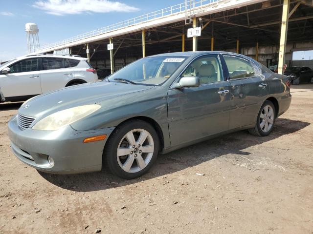 JTHBA30G555069117 - 2005 LEXUS ES 330 GREEN photo 1