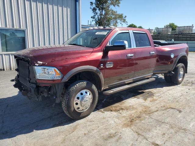 3C63RRKLXJG408301 - 2018 RAM 3500 LONGHORN MAROON photo 1