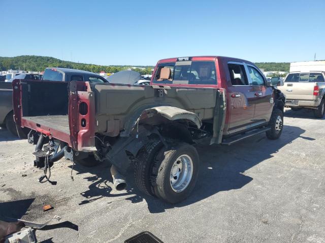 3C63RRKLXJG408301 - 2018 RAM 3500 LONGHORN MAROON photo 3