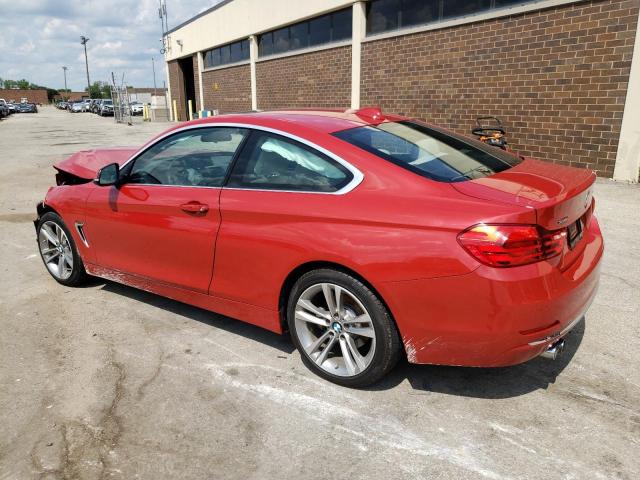 WBA4R9C53HK680539 - 2017 BMW 430XI RED photo 2