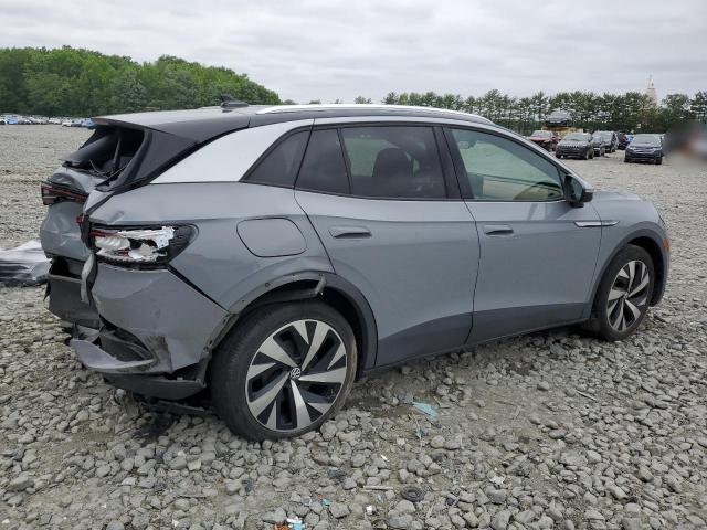 WVGUNPE20NP056214 - 2022 VOLKSWAGEN ID.4 PRO S GRAY photo 3