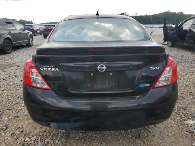 3N1CN7AP6EL822446 - 2014 NISSAN VERSA S BLACK photo 6