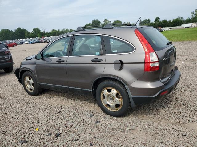 5J6RE48389L028472 - 2009 HONDA CR-V LX GRAY photo 2