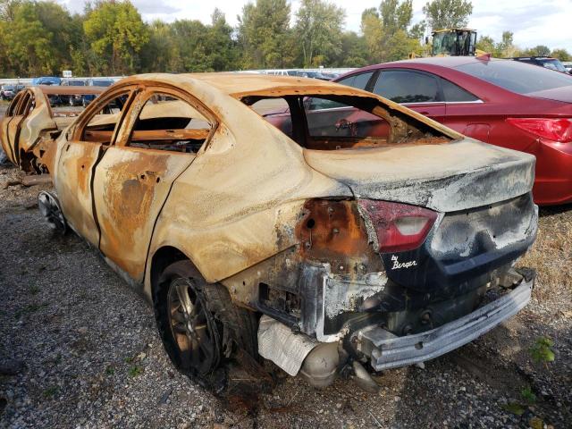 1G1BE5SM9H7125534 - 2017 CHEVROLET CRUISE LT CHARCOAL photo 2