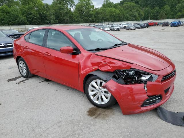 1C3CDFBB9ED902959 - 2014 DODGE DART SXT RED photo 4