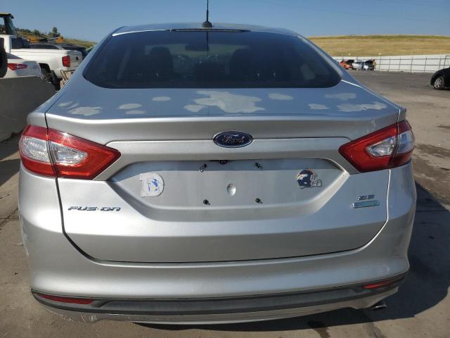 3FA6P0HR4DR312987 - 2013 FORD FUSION SE SILVER photo 6