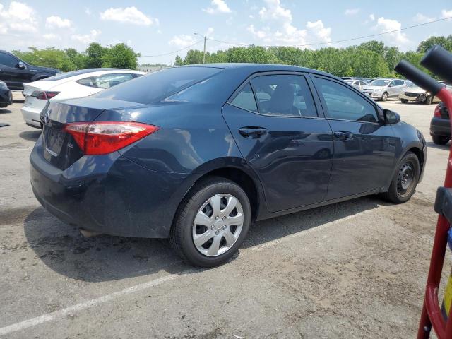 2T1BURHE1KC130329 - 2019 TOYOTA COROLLA L BLUE photo 3