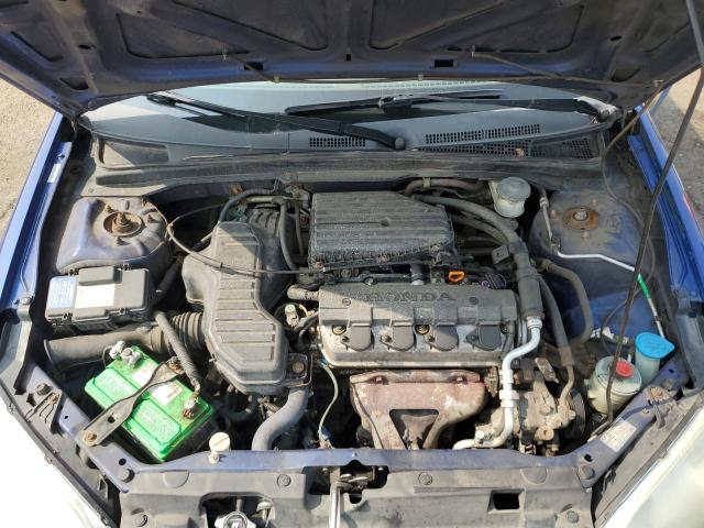 1HGES16385L023797 - 2005 HONDA CIVIC DX VP Mavi foto 11
