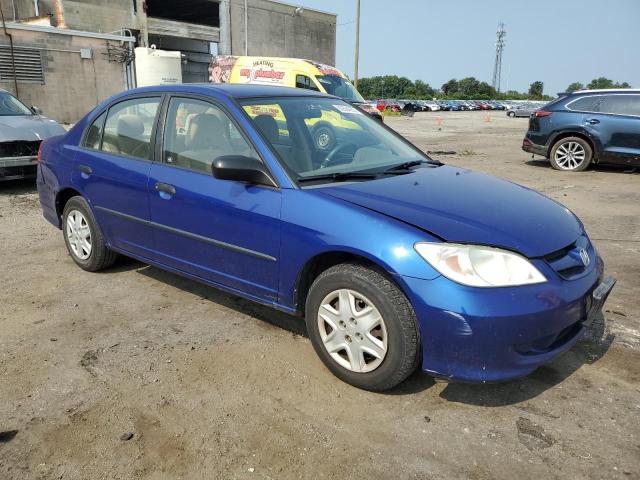 1HGES16385L023797 - 2005 HONDA CIVIC DX VP Mavi foto 4