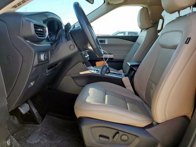 1FMSK7FH6MGC13875 - 2021 FORD EXPLORER LIMITED WHITE photo 7