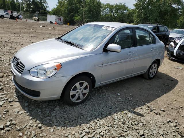 KMHCN4AC2AU485505 - 2010 HYUNDAI ACCENT GLS SILVER photo 1