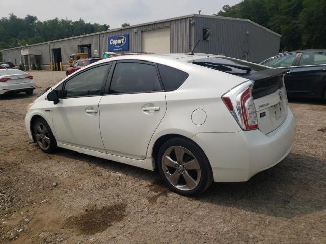 JTDKN3DU7D1659475 - 2013 TOYOTA PRIUS WHITE photo 2