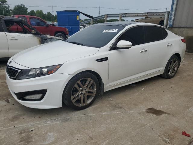 5XXGR4A66CG023865 - 2012 KIA OPTIMA SX WHITE photo 1