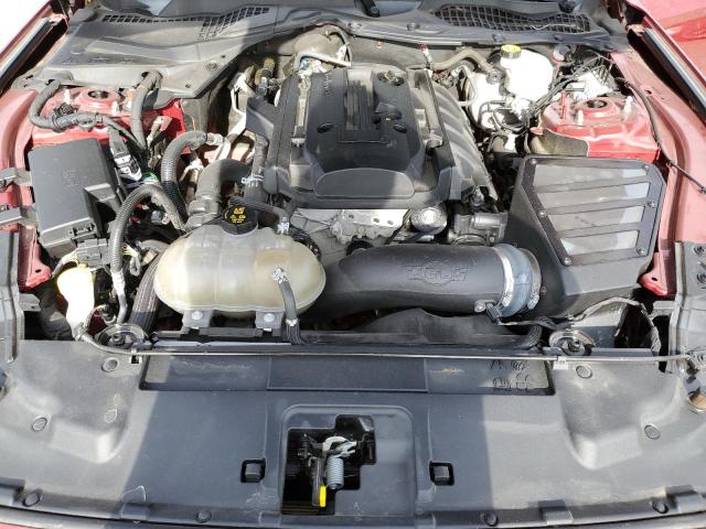 1FA6P8TH6K5166671 - 2019 FORD MUSTANG RED photo 11